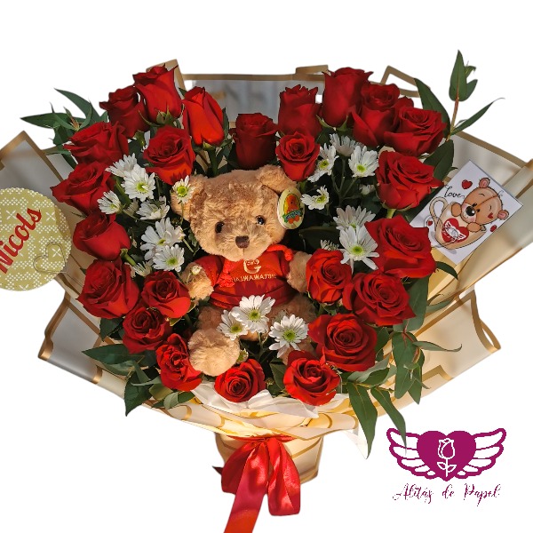 1 Ideas para Regalos Florales: Eleva tus Celebraciones con Flores 5 BOUQET AMOR ETERNO2